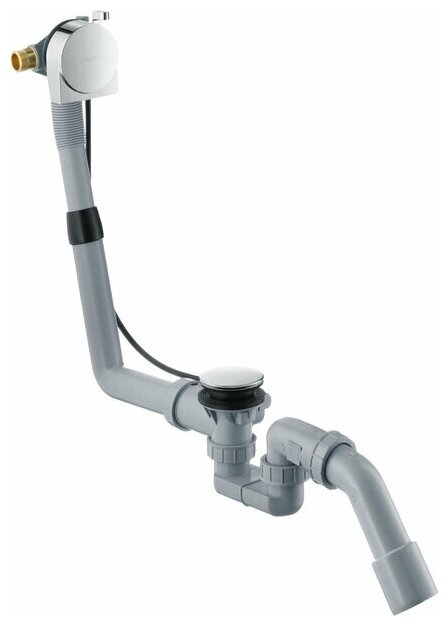 Слив-перелив Hansgrohe Exafill S 58113000 с заполнением переливом