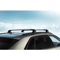 Багажник на крышу Rollster Mercury для Citroen Jumpy, Citroen SpaceTourer, Peugeot Expert, Peugeot Traveller, серебристые дуги
