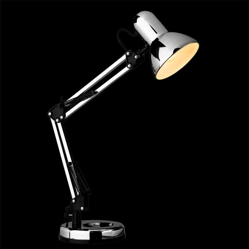Лампа офисная Arte Lamp Junior A1330LT-1CC, E27, 40 Вт, серый - фотография № 4