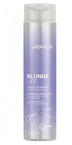 Joico шампунь для волос Blonde Life Violet фиолетовый  для холодных ярких оттенков блонда, 300 мл