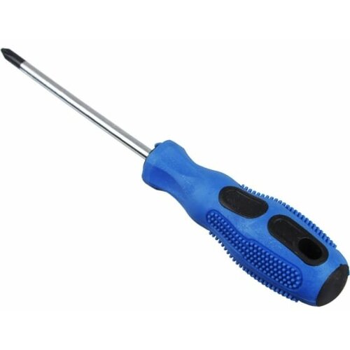 Отвертка Любитель PH2 55100мм с прорезиненной ручкой 20см рокот 95₽