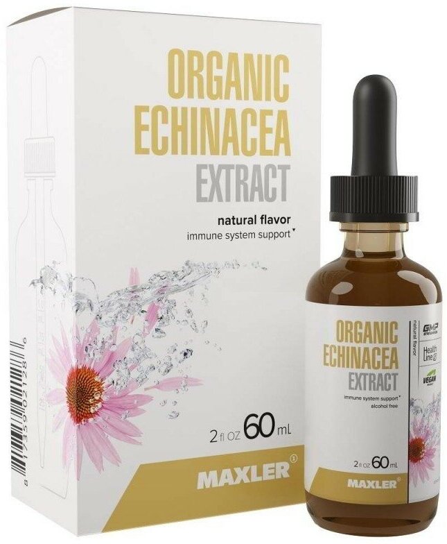 Maxler Echinacea Organic Extract Natural flavor, 60 мл