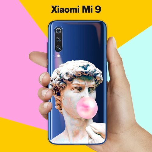 Силиконовый чехол Давид на Xiaomi Mi 9 силиконовый чехол сердца на xiaomi mi 9