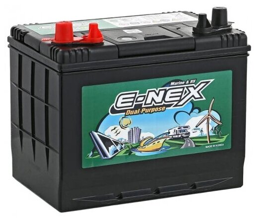 Аккумулятор Atlas E-Nex DC24MF, 257x172x220, прямая полярность, 80 Ач