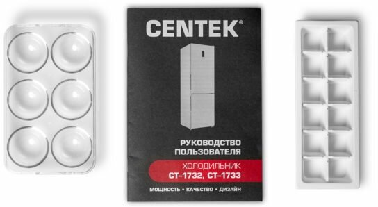 Холодильник Centek CT-1733 NF INOX - фотография № 5