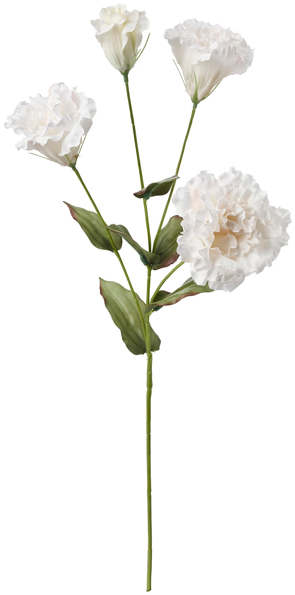 ИКЕА Цветок искусственный СМИККА, 80409759, 60 см 1 белый 60 см