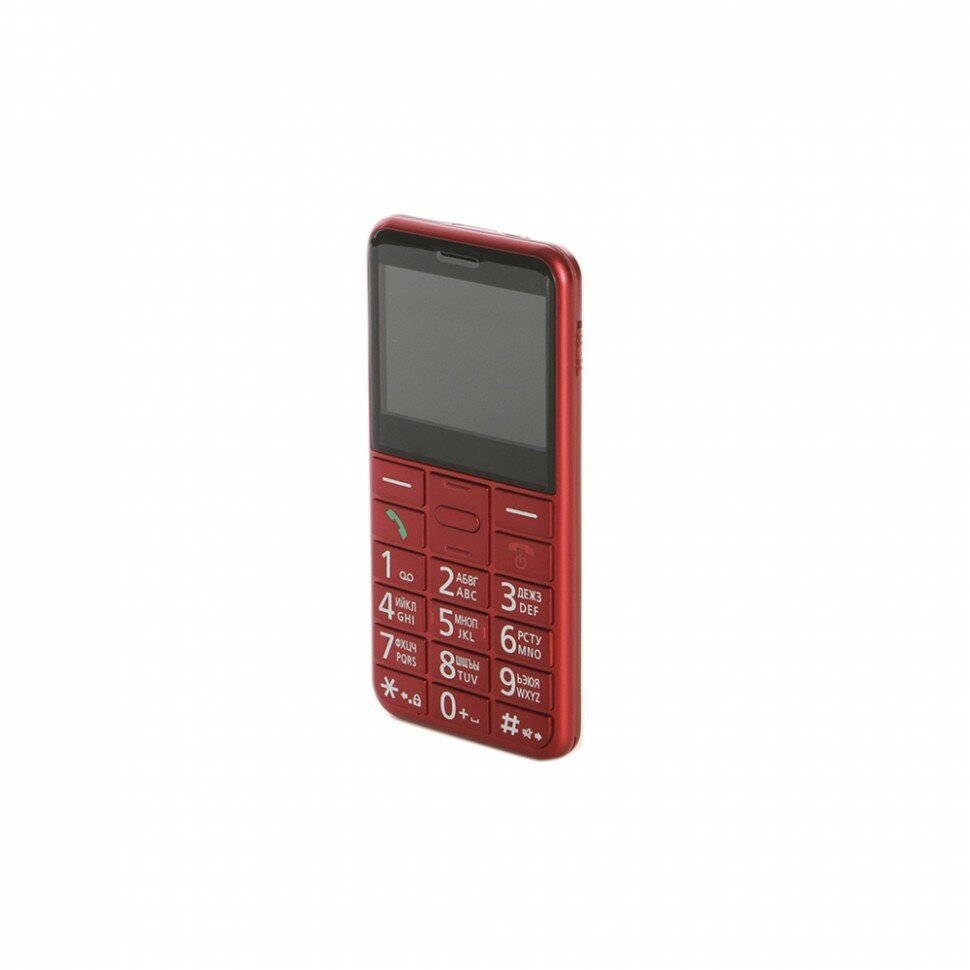 Мобильный телефон PANASONIC TU150, красный - фото №18