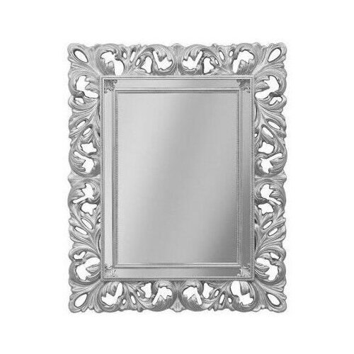 фото Зеркало интерьерное tessoro isabella прямоугольное с фацетом 880х1080 (шв) арт. ts-0021ven-880-s серебро. рекомендовано для ванной комнаты.