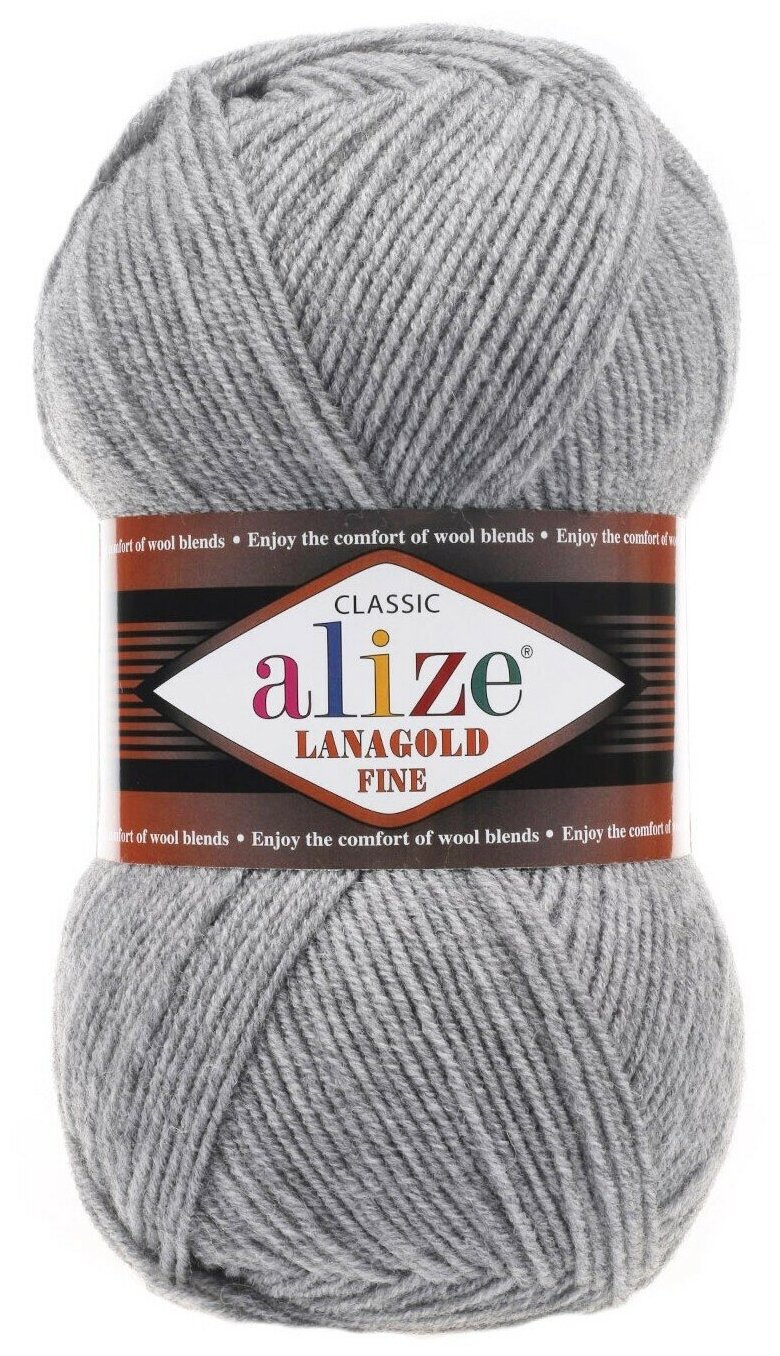  Alize Lanagold Fine   (21), 51%/49%, 390, 100, 2