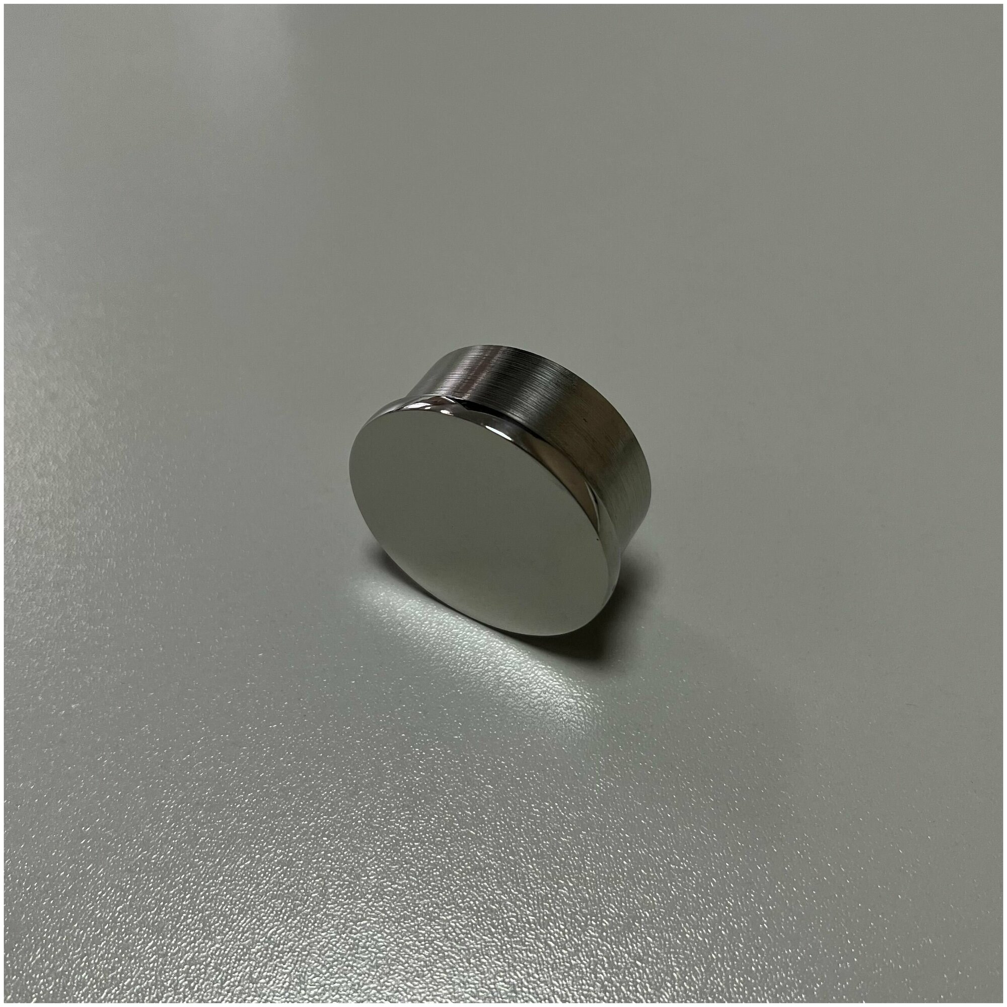 Заглушка плоская литая натеко для перил/труб/поручней из нержавеющей стали AISI 304, 38.1 мм (Комплектующие для ограждений) (2 шт.)