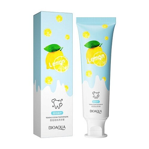 Bioaqua Отбеливающая зубная паста 100 гр Lemon