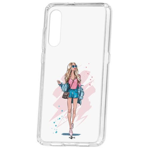фото Чехол на xiaomi mi9 kruche print fashion girl