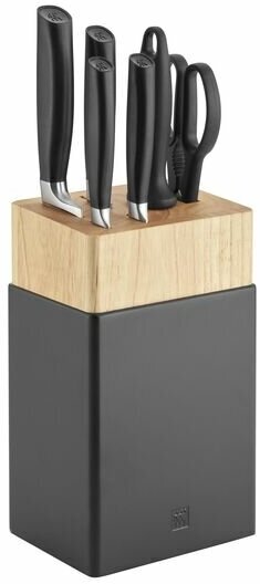 Набор кухонных ножей Zwilling All Star, 7 предметов в подставке - фото №1