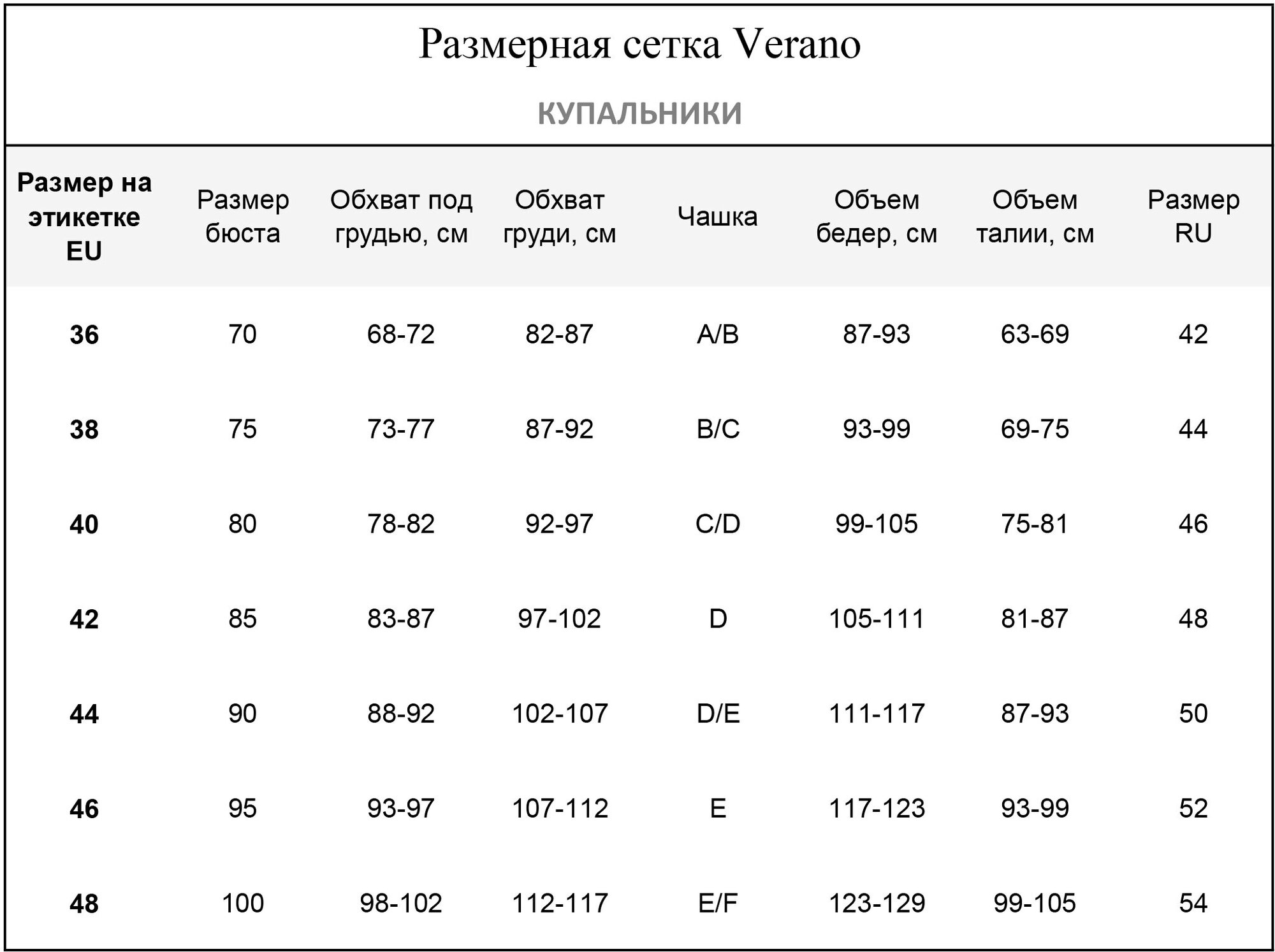 Купальник Verano Diana