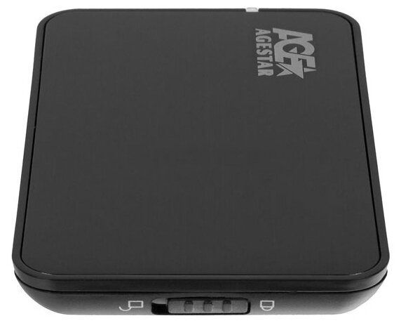 USB 2.0 Внешний корпус 2,5" SATA AgeStar SUB2A8 (BLACK)