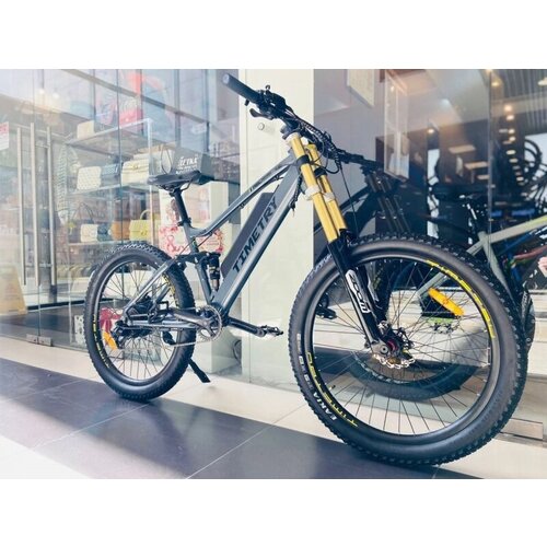 Электровелосипед TIMETRY TT067 на 275 колесах алюминиевой раме 9800000₽