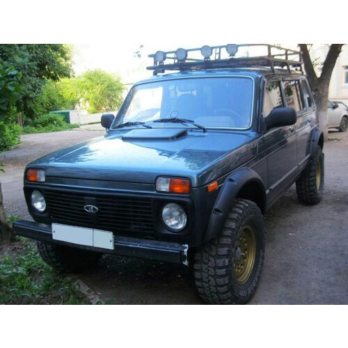 Расширители колесных арок FENDERS LADA 2131 4X4 5D (резаные арки, вылет 70 мм)