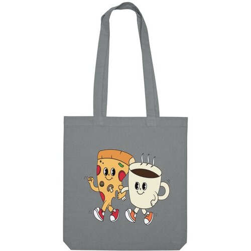 фото Сумка шоппер us basic, серый