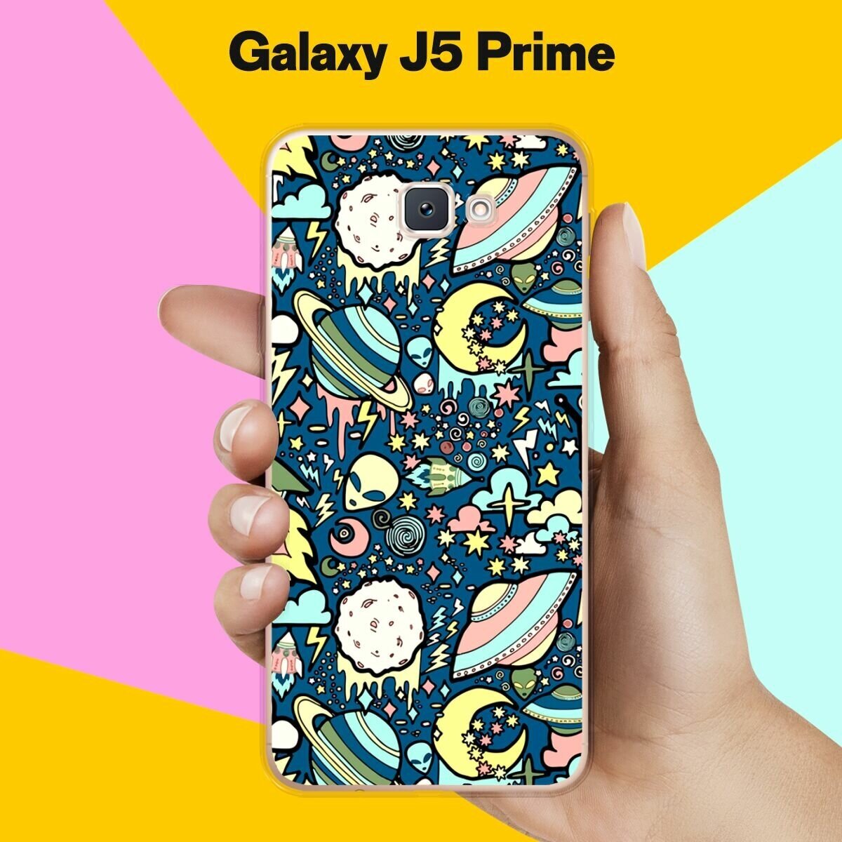 Силиконовый чехол на Samsung Galaxy J6+ Астронавт 20 / для Самсунг Галакси Джей 6 Плюс 2018