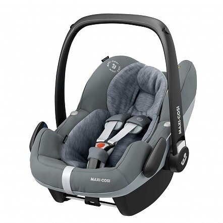 Автокресло группы 0+ (0–13кг) Maxi-Cosi Pebble Pro i-Size Essential Grey/серый