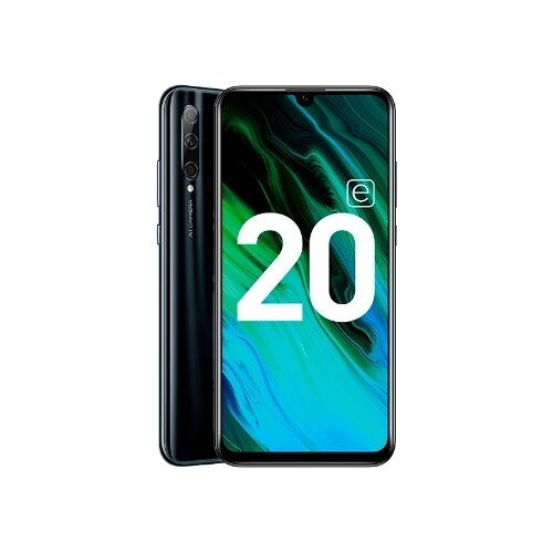 Смартфон HONOR 20e 464 ГБ Dual nano SIM полночный черный 1000000₽