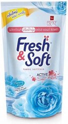 Гель для стирки Lion Fresh&Soft Утренний поцелуй (Таиланд), 0.4 л, дой-пак