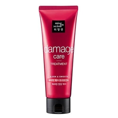 Mise en Scene Damage Care Treatment Маска для поврежденных волос, 202 г, 180 мл, туба маска для поврежденных волос mise en scene damage care treatment 180 мл