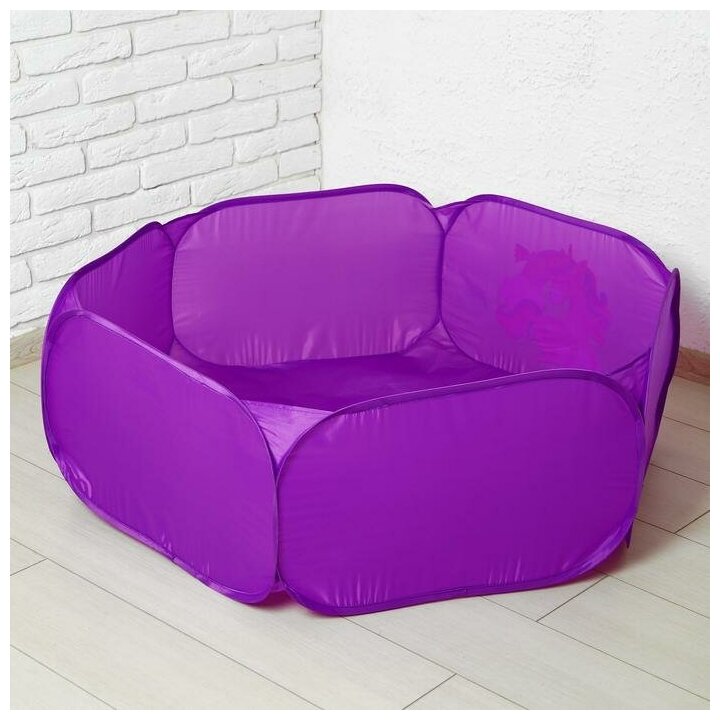 Сухой бассейн Школа талантов "Единорог", фиолетовый, 100х100х35 см (3638272)