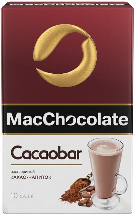 Какао-напиток MacChocolate Cacaobar растворимый 10 пак