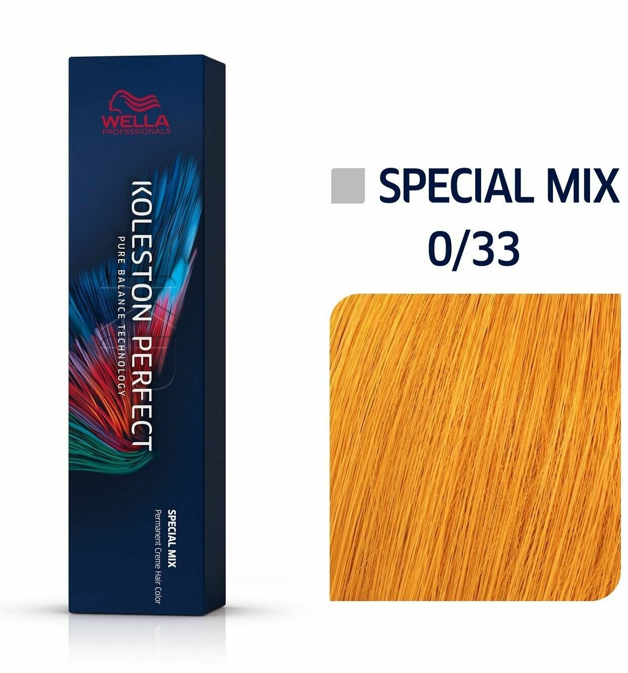 Wella Professionals Koleston Perfect Стойкая краска для волос 0/33 Золотистый интенсивный, 60 мл