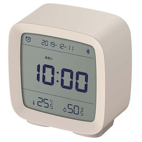 фото Часы с термометром xiaomi qingping bluetooth smart alarm clock белый