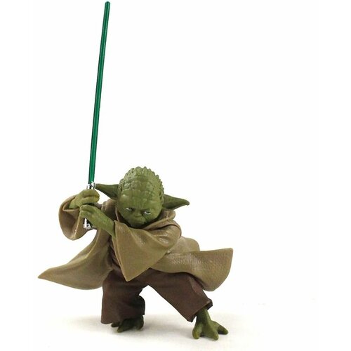 Фигурка Мандалорец Yoda световой меч 