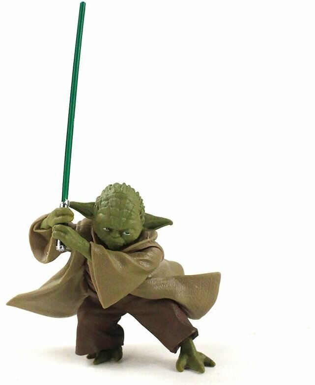 Фигурка Мандалорец Yoda световой меч "Йода" "Star Wars"-Звездные войны