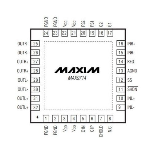 Микросхема MAX9714