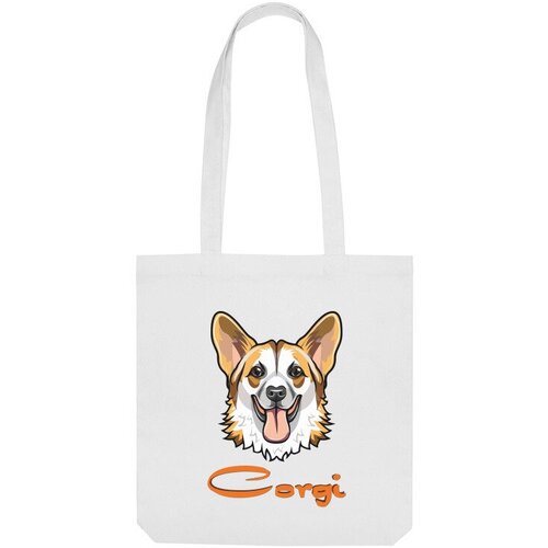 Сумка шоппер Us Basic, белый wu junyi corgi can