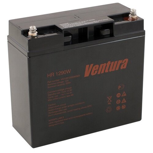 Аккумуляторная батарея Ventura HR 1290W 12В 20 А·ч аккумуляторная батарея ventura hr 1234w 12в 9 а·ч