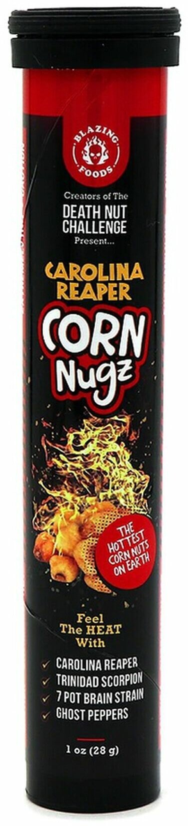 Острая кукуруза CORN Nugz. Death Nut Challenge. 13.000.000 ед. остроты по Сковиллу