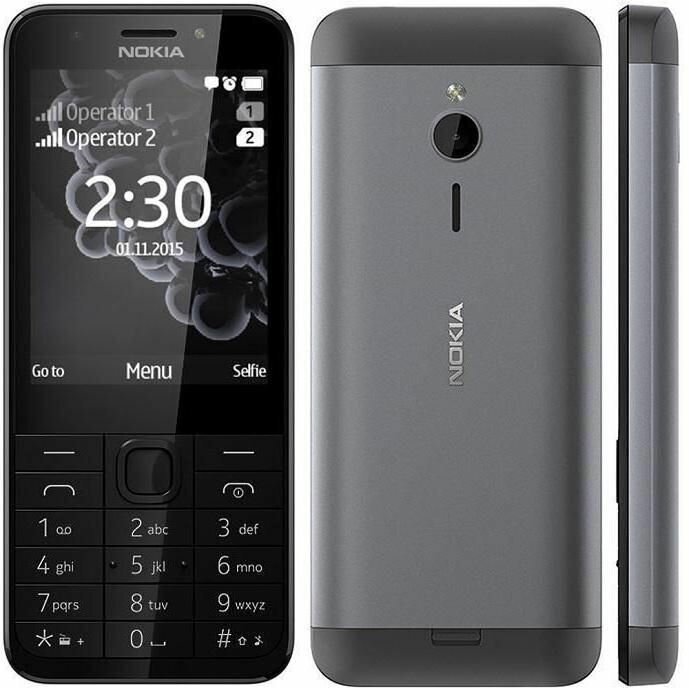 Телефон Nokia 230 Duos Black