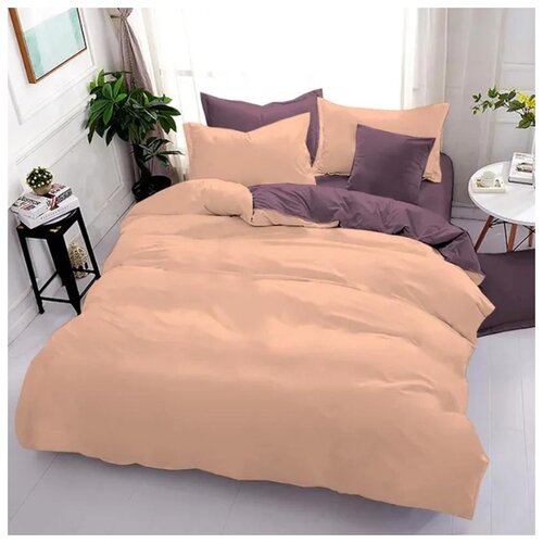 фото Постельное бельё "сатин соло"; эмилия; размер семейный лайм