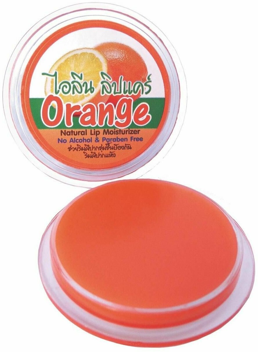 Увлажняющий крем-бальзам для губ Orange Llene lip 10 гр.