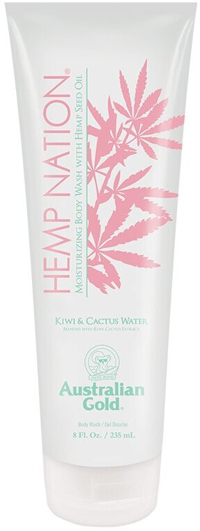 Australian Gold Hemp Nation Kiwi Cactus Water, Гель для душа