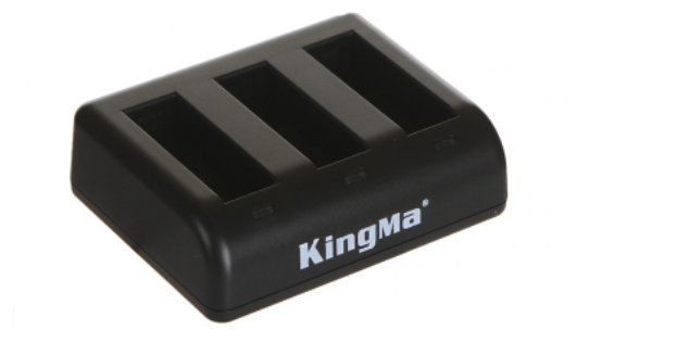 Зарядное устройство Kingma на 3 аккумулятора для GoPro 11, 10, 9