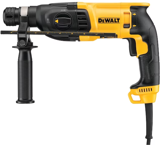 Перфоратор DeWALT D25133K-KS 800 Вт 3 режима 2.9 Дж 0-5500 уд./мин. Ø бура до 26 мм 2.6 кг чемодан TSTAK