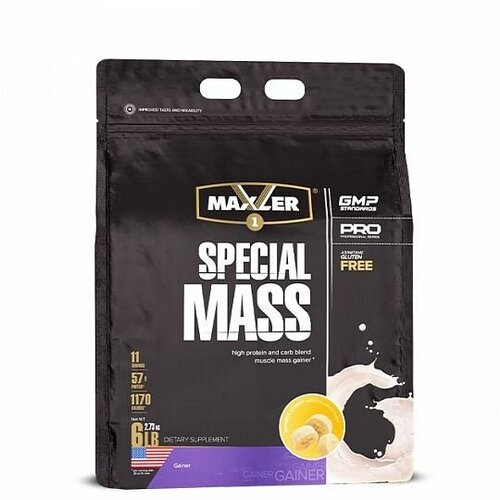 Банан Maxler Гейнер Special Mass 2700 г - 6lb (Maxler)