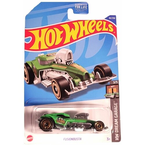 Машинка Hot Wheels коллекционная (оригинал) FUSIONBUSTA зеленый