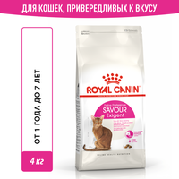 Royal Canin Savour Exigent сухой корм для взрослых привередливых кошек - 4 кг - 4 кг