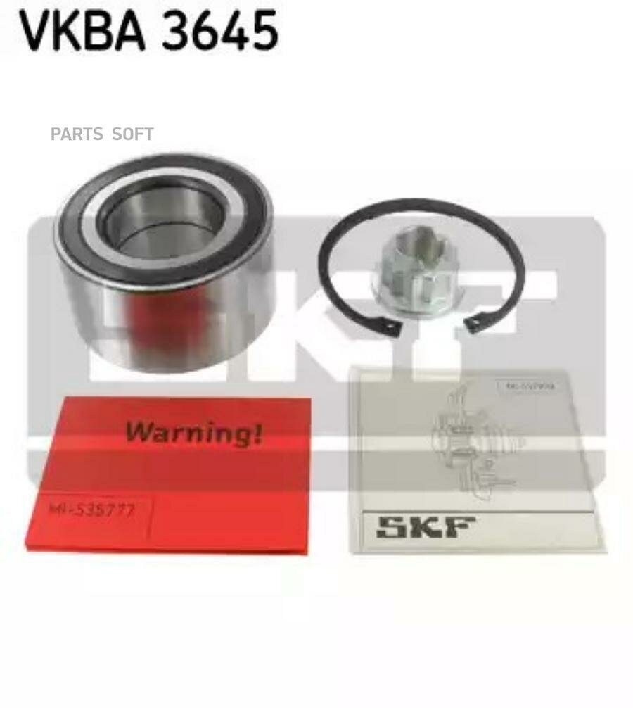 Skf подшипник ступичный vkba3645