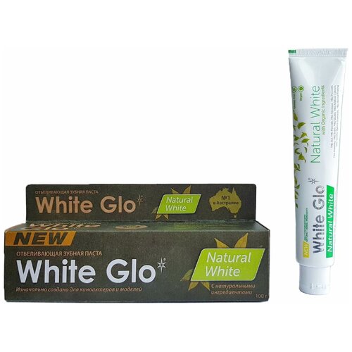 Зубная паста White Glo отбеливающая натуральная белизна 100 мл (W8147-НТМ)