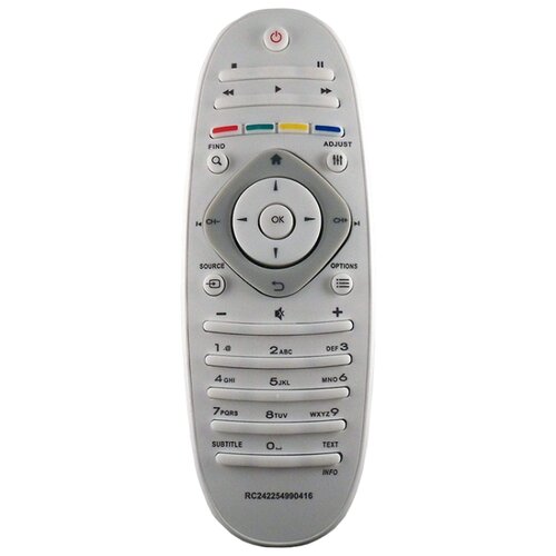 фото Пульт ду huayu rc242254990416 для телевизоров philips 32pfl6606/ 32pfl7606h/12/42pfl3606h/32pfl6606h, белый
