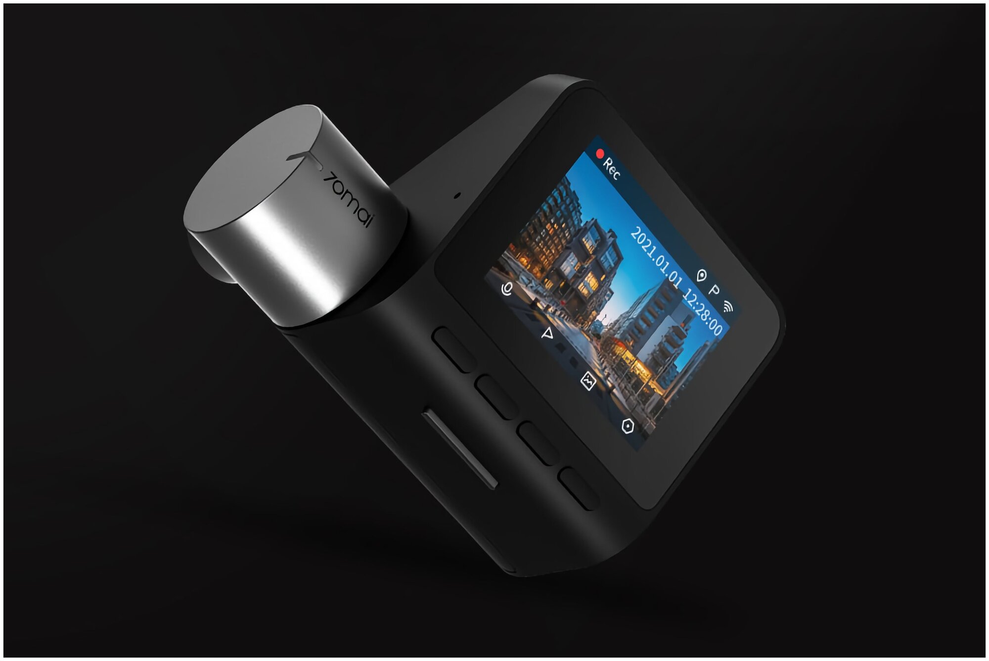 Видеорегистратор 70mai Dash Cam Pro Plus+Rear Cam Set A500S-1 GPS ГЛОНАСС